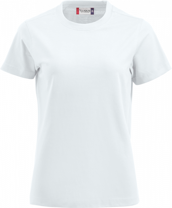 Clique - Premium-T Woman - Bianco